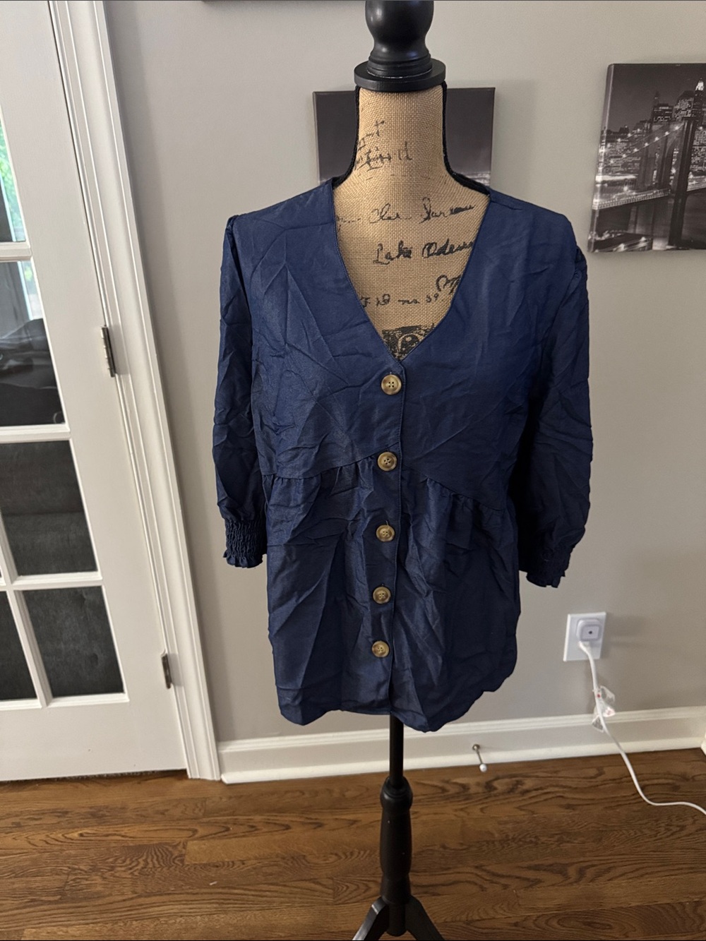 Unique Spectrum Navy Interior-Trim Top